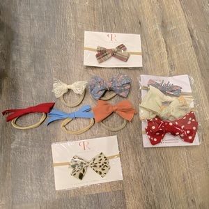 Baby Bow Headband Lot